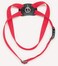 Coastal 1in Size Right Harness Red Large