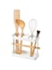 Yamazaki Home Wide Tool Stand-Kitchen Utensil Holder, Cooking Storage Organizer, One Size, White