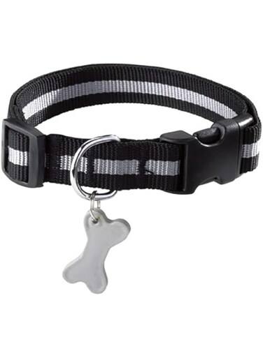 Bobby Arlequin Collar, Size 10, Black