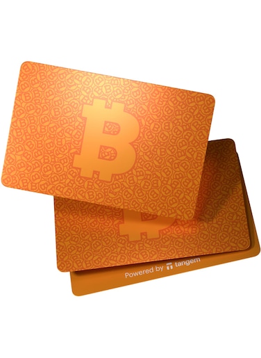 Tangem Crypto Hardware Wallet 2.0 [PACK OF 3 Cards] - Orange