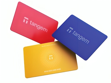 Tangem Crypto Hardware Wallet 2.0 [PACK OF 3 Cards] - Spring Bloom