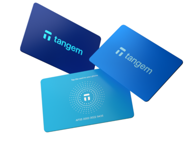 tangem&nbsp;Crypto Hardware Wallet 2.0 [PACK OF 3 Cards] - Hyperblue