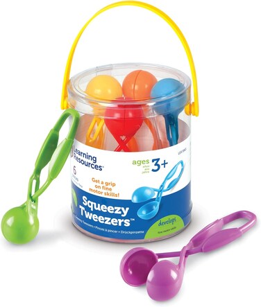 Learning Resources Squeezy Tweezers Multicoloured