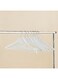 Box White 8-Piece Wooden Hanger Set