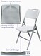 Durable Folding Plastic Chair with Molded Seat - Portable, Comfortable, and Ideal for Indoor and Outdoor Use
