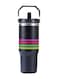 Quencher H2.0 30oz Tumbler &acirc;&euro;&ldquo; Premium Stainless Steel Vacuum Insulated Travel Mug with FlowState Spill-Resistant Lid, Comfortable Handle &amp; Reusable Straw &acirc;&euro;&ldquo; Keeps Drinks Hot or Cold for Hours &acirc;&euro;&ldquo; Eco-Friendly Large-Capacity Cup for Water, Coffee, Tea