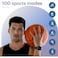 1.85" Display, Bluetooth Calling Smart Watch, 10 Days Battery, 550 NITS Brightness, Smart DND, 100 Sports Modes, 150+ Cloud-Based Watch Faces, for Men and Women (Midnight Blue)