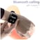 1.85" Display, Bluetooth Calling Smart Watch, 10 Days Battery, 550 NITS Brightness, Smart DND, 100 Sports Modes, 150+ Cloud-Based Watch Faces, for Men and Women (Black)