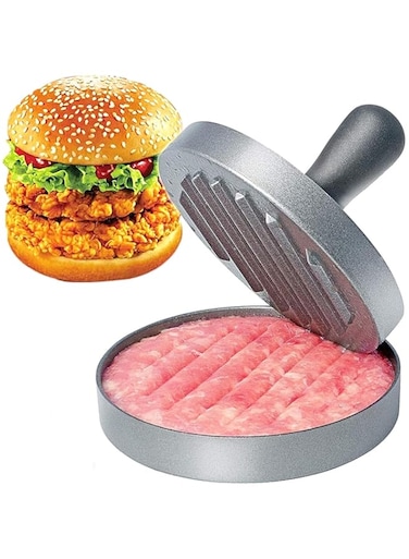 Zuelnote Non-stick Burger Press Patty Maker Mold, Aluminum Hamburger Press Patty Maker to Make Stuffed Burger, Sliders Burger, Beef Burger