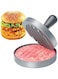 Zuelnote Non-stick Burger Press Patty Maker Mold, Aluminum Hamburger Press Patty Maker to Make Stuffed Burger, Sliders Burger, Beef Burger