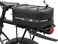 ROCKBROS Bike Rack Bag Bike Trunk Bag Bike Rack Rear Carrier Bag for Travel with Rain Cover &amp; Reflective Stripes, 6L(Black)