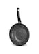 Rossetti&reg; Elementi Natura Made in Italy 28cm Granite Nonstick Stir-Fry Wok No-Mess No-Fuss Carefree Cookware Woks Dishwasher Safe PFOA &amp; Lead Free Wok Pan