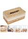 Large Woven Tissue Case Cover Holder Square Facial Tissue Holder Case Dispenser Tissue Case Napkin Box