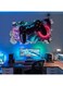 Joyzzz Game Wall Decals, Gaming Wall Stickers for Boys Room, 3D Game Wall Decals with Large Size, Gamer Controller Sticker with Self-Adhesive, Video Gaming Wallpaper for Kids Playroom Decor