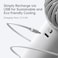 JISULIFE Handheld Fan Life4, Upgraded Portable Fan with Powerful Wind, USB Rechargeable Mini Hand Fan with Digital Display,3600mAh Battery, 5 Wind Speeds, Ideal for Travel/Beach/School/Makeup-Grey