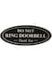 bpa DO NOT Ring DOORBELL Thank You Sign - Blue/Gold Small