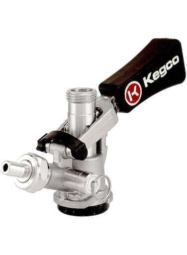 Kegco KC KTS97D-W D System Keg Tap, Stainless Steel