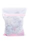IN.HOUSE Clothing Washing Bag for Laundry, Blouse, Bra, Hosiery, Stocking, Underwear, Lingerie, with Premium Zipper, Travel Storage Organize Bag, Size 50x40cm, White, CWB-1062