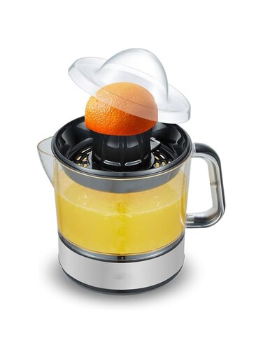 NALACAL 24oz BPA-Free Electric Citrus Juicer, Juicer Machine, Premium Electric Orange Juicer, Compact, Large Volume, Pulp Control, Oranges, Lemons, Limes, Grapefruits with Easy Pour Spout, Black