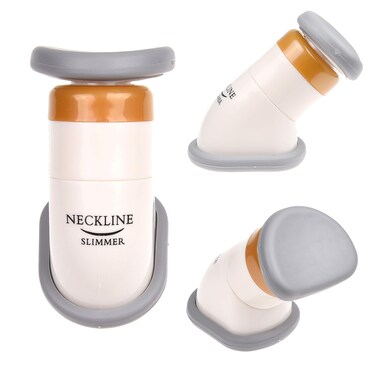 1x Neckline Slimmer - Neck Toner and Jawline Exerciser - Double Chin Excess Fat Remover - Slim and Tone Face, Neck and Jaw - Suitable Workout for Men and Women - Portable Home and Travel