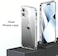 Clear Case for iPhone 16, Anti-Scratch PC Back, Slim TPU Shockproof Bumper Cover, Clear (iPhone 16)