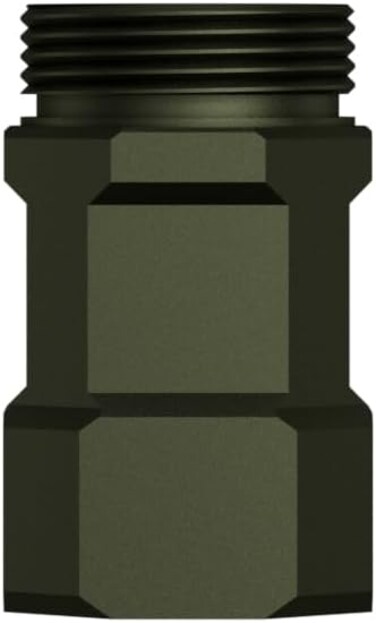 WUBEN Army Green Mini Flashlight Battery Extension Tube(Model: E7), for Outdoor/Indoor Activities Camping, Hiking, Fishing, Walking, etc
