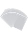 AIRSUNNY 100 Pcs 6x9 Clear Resealable Cello / Cellophane Bags Good for Bakery, Candle, Soap, Cookie Poly Bags