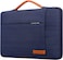 Lacdo 360&deg; Protective Laptop Sleeve Case for 13 inch New MacBook Air M4 A3240 2025 M3 A3113 M2 A2681 M1 A2337   13" MacBook Pro M2 M1 A2338 A2251  13" iPad Pro M5  iPad Air M3 Computer Bag Blue