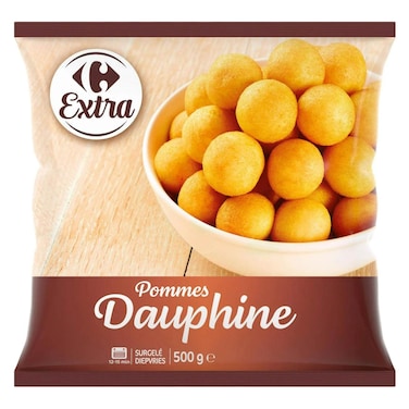 Carrefour Extra Frozen Pommes Dauphine, 500g