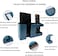 Wall Mount Tv Remote Control Decorative Storage Box Wall Self-Adhesive Bracket for Mobile Phone Charging Remote Control Home、office、school Multi-purpose Storage Media Storage Box Organizer