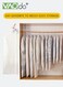 Plastic Garment Bags, Dust-Resistant Clothes Cover Bags with Zipper, Translucent Clothes Hanging Bags, Closet Storage Organizer