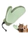 Pet Grooming Glove, 2 in 1 Pet Fur Glove and Cat Hair Remover Glove, Dog Grooming Glove Brush for Shedding, Massage, Efficient Pet Hair Removal Glove(Green)
