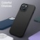 Muzz IPhone 15 Plus Case 6.7 Inch, Slim Liquid Silicone 3 Layers Full Covered Soft Gel Rubber Phone Case Protective Cover, Black (iPhone 15 Plus)
