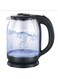 Generic Comfet Premium Glass Electric Kettle &ndash; 1.8L,1500W Rapid Boil, Blue LED, Boil-Dry Protection, Auto Shut-Off, Anti-Scald Handle