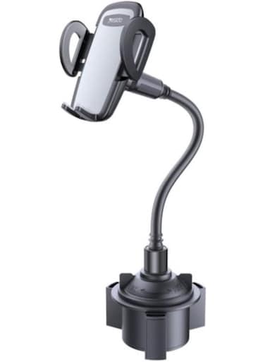 Car Cup Holder Long Leg Rotation Flexible Arm Gooseneck Car Universal Mobile Holder + Air vent Mount Holder