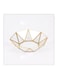 Brass Storage Tray Golden Polygon Glass Makeup Organizer Gold
