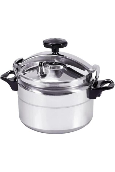 5 Littre Aluminum Alloy Pressure Cooker for Gas Stove &ndash; Quick Cooking of Meat, Rice, Beans &amp; Soup