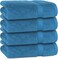 Bliss Casa 6-Piece Towel Set &ndash; 100% Combed Cotton, 550 GSM, Quick Dry &amp; Highly Absorbent Towels &ndash; Includes 2 Bath, 2 Hand, 2 Washcloths &ndash; Soft &amp; Thick for Bathroom or Spa
