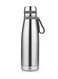 Double Layer Vacuum Insulated Coffee bottle,Stainless Steel Vacuum insulated Bike Water Bottles with Filter, keep Hot &amp; Cold Drink Metal Water Flask (1000 Ml Grey)