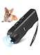 KASTWAVE Handheld Dog Repellent, 3 in 1 Anti Barking Device, Ultrasonic Dog Bark Deterrents to Stop Dog Barking and Control Dog Barking with Dual Strobe LED Flashlight for Training Dog