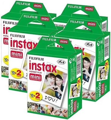 Instax Fujifilm Mini Film - 5 x 20 Film - 100 Photos