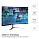 ViewSonic 32-inch 1080p HD Curved Gaming Monitor, 165Hz, 1ms, Dual Integrated Speakers, AMD Adaptive Sync, DisplayPort, 2x HDMI, Black   VX3218-PC-MHD