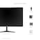 ViewSonic 32-inch 1080p HD Curved Gaming Monitor, 165Hz, 1ms, Dual Integrated Speakers, AMD Adaptive Sync, DisplayPort, 2x HDMI, Black   VX3218-PC-MHD