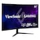 ViewSonic 32-inch 1080p HD Curved Gaming Monitor, 165Hz, 1ms, Dual Integrated Speakers, AMD Adaptive Sync, DisplayPort, 2x HDMI, Black   VX3218-PC-MHD