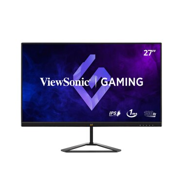 ViewSonic 27" Gaming Monitor, IPS Display, FHD Resolution, 180Hz Refresh Rate, 1ms (MPRT) Response Time, AMD FreeSync Technology, 16.7m Color Support, Black   VX2779-HD-PRO