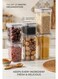 Piece Food Storage Containers, BPA-Free Plastic Airtight Leakproof Containers, Compartmentalized Refrigerator Storage Boxes, Microwave &amp; Freezer Safe, for Large Families, Meal Prep Enthusiasts, Hotels &amp; Guesthouses