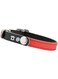 Bobby "Porte-Adresse" Red Leather Cat Collar
