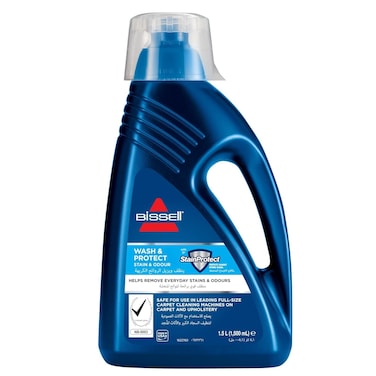 Bissell 1086K Cleaning Formula Wash &amp; Protect Stain &amp; Odour Carpet Cleaning, 1500ml