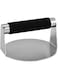 Smash Burger Press, Hamburger Smasher Tool for Griddle, Stainless Steel Ham Patty Press with Anti-Scald Handle, 5.5" Non Stick Grill Press for Smashburger, Bacon, Ground Beef, Meat, Sausage (A)