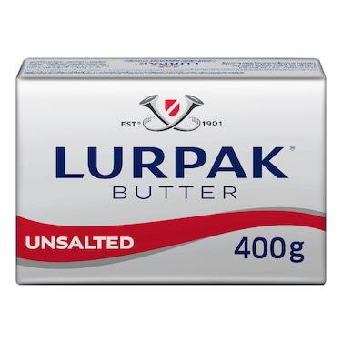 Lurpak Unsalted Soft Butter, 400g